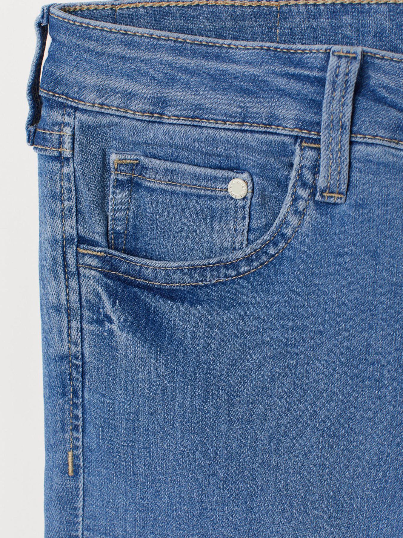 Скинни джинсы H&M модель 5562557sm_Синий Фото