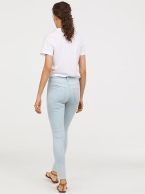Скіні джинси H&M модель 3992568RP2_светло-голубой Фото