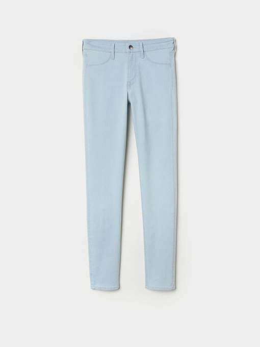 Скинни джинсы H&M модель 3992568RP2_светло-голубой Фото