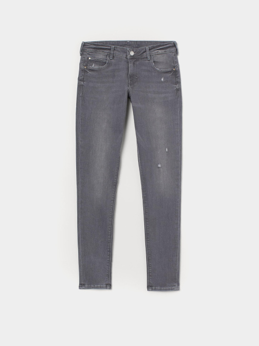 Скинни джинсы H&M модель 8828822sm_Серый Фото