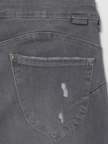 Скинни джинсы H&M модель 8828822sm_Серый Фото