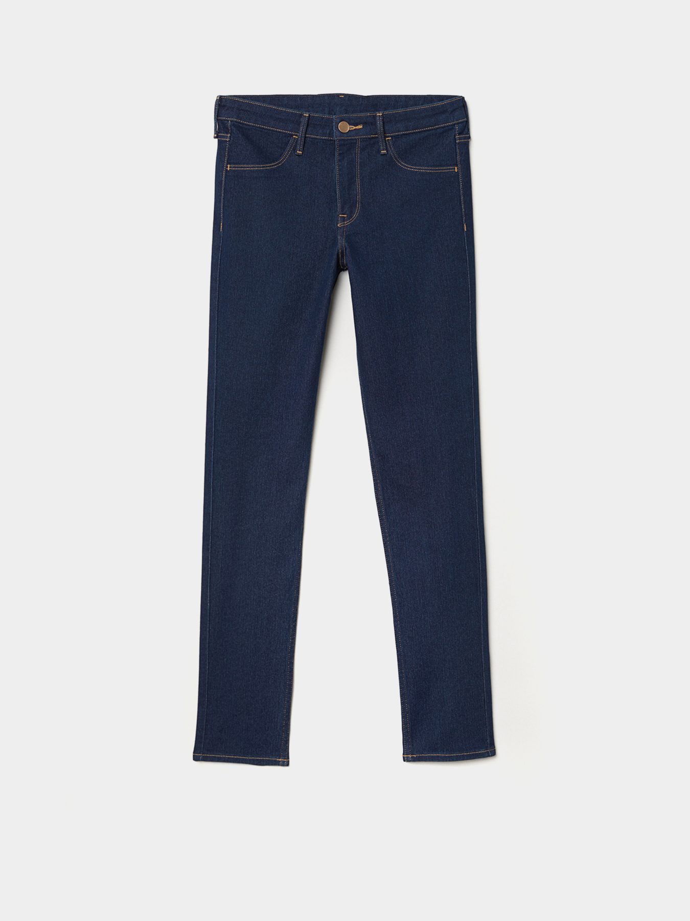 Скинни джинсы H&M модель 8985963bar_Темно-синий Фото