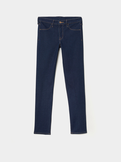 Скинни джинсы H&M модель 8985963bar_Темно-синий Фото
