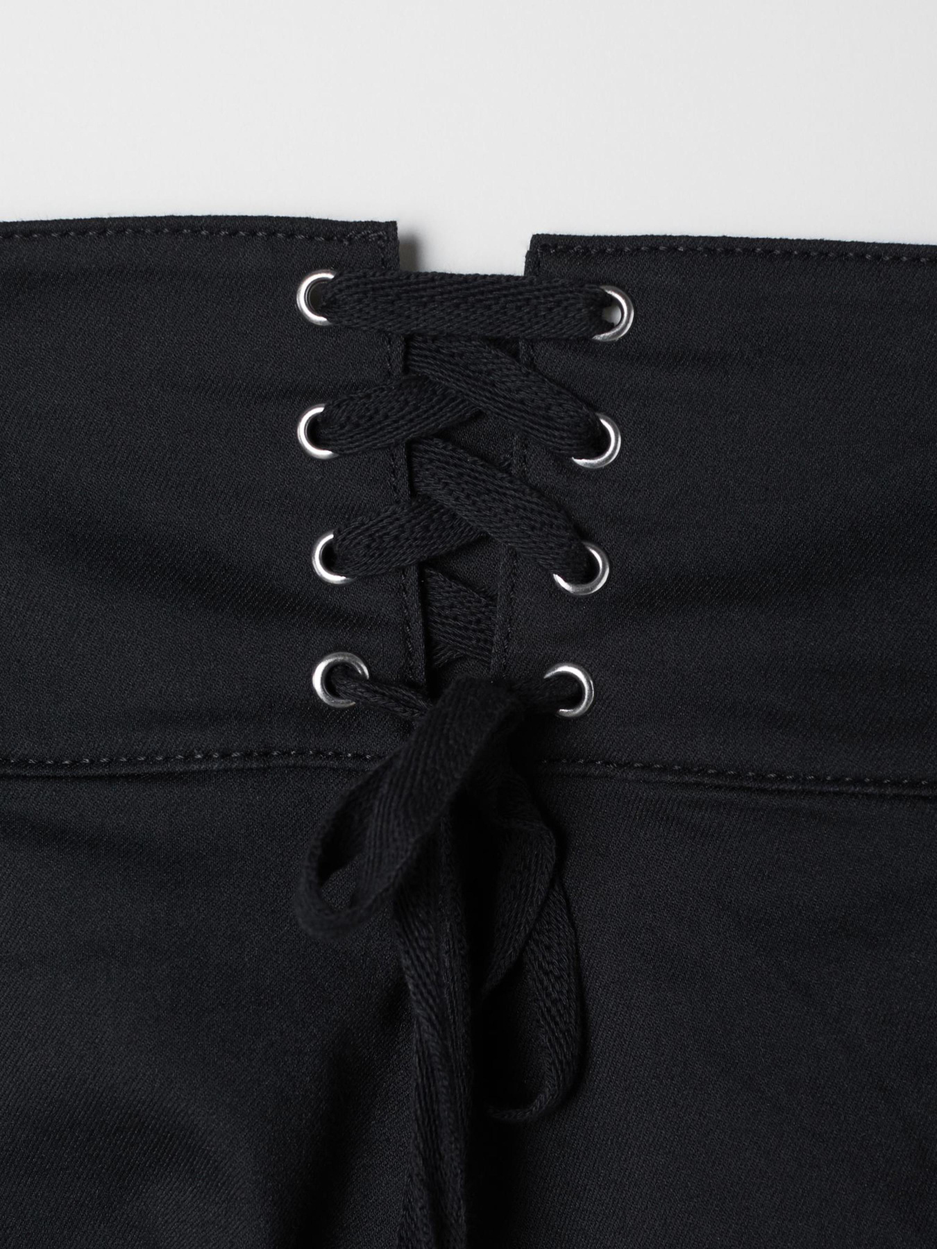 Скинни джинсы H&M модель 5995597sm_Черный Фото