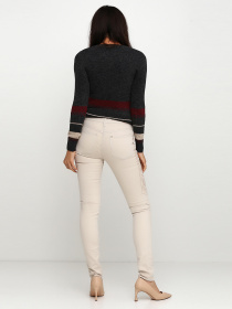 Скинни джинсы H&M модель 1823818RP11_светло-бежевый Скинни джинсы H&M модель 1823818RP11_светло-бежевый Фото