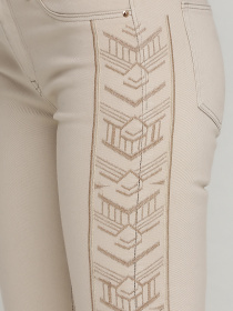 Скинни джинсы H&M модель 1823818RP11_светло-бежевый Скинни джинсы H&M модель 1823818RP11_светло-бежевый Фото