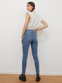 Скинни джинсы H&M модель 6213819sm_светло-синий Фото