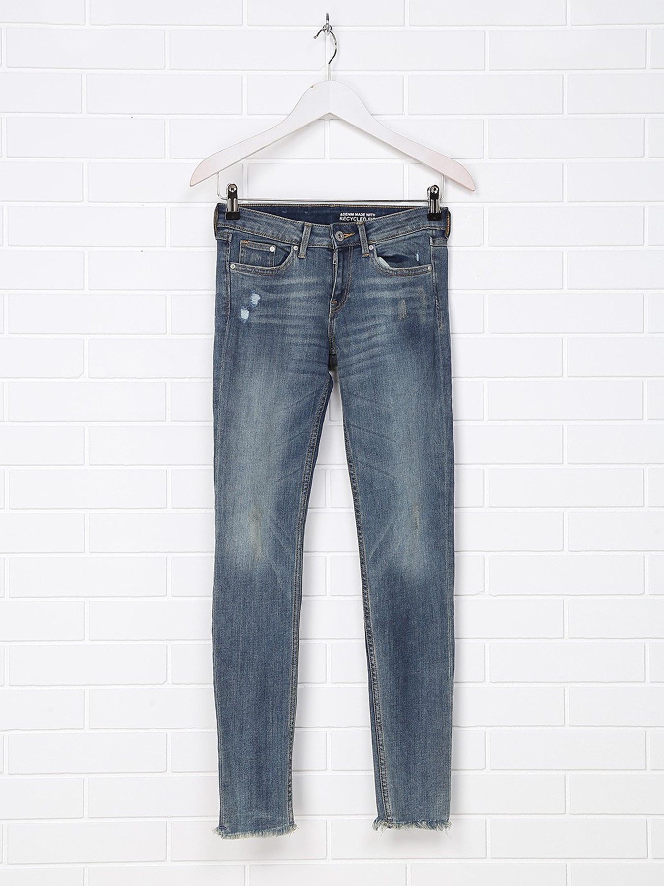 Скинни джинсы H&M модель 3990694RP21_синий Фото