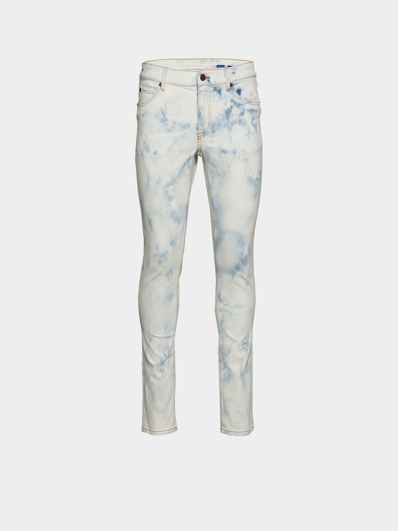 Скинни джинсы Cheap Monday модель 634580bar_Бело-голубой Фото