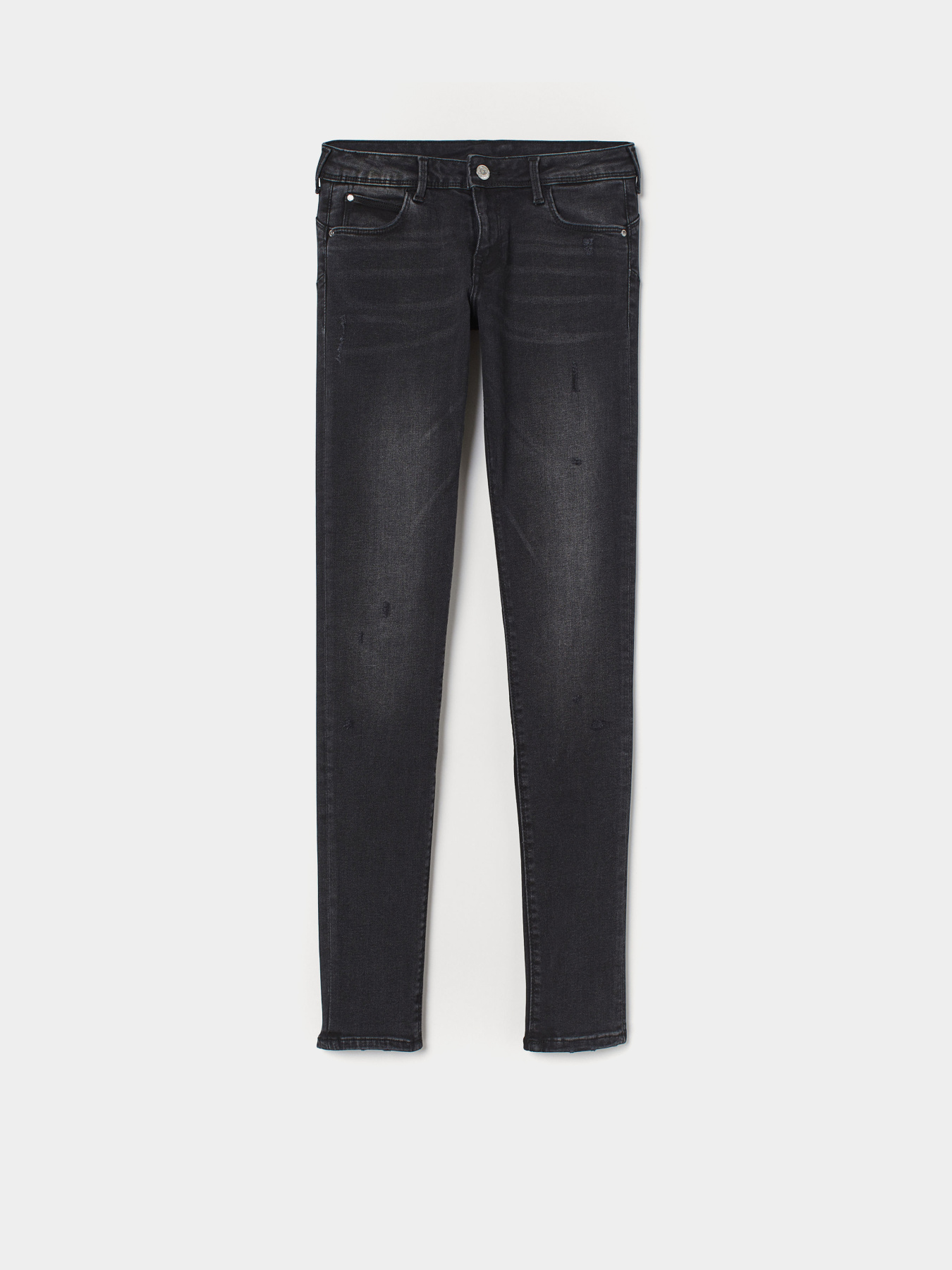 Скіні джинси H&M модель PS6580309RP4_темно-серый Фото