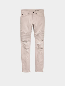 Скинни джинсы H&M модель 4584287bar_Светло-бежевый Фото