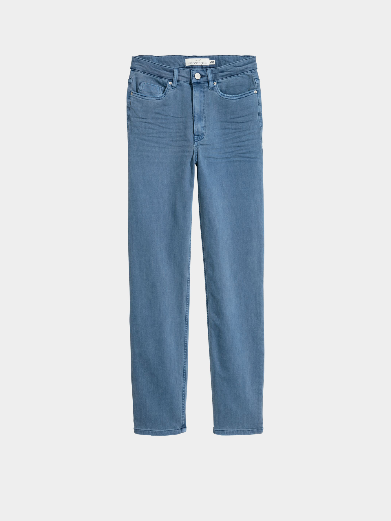 Скинни джинсы H&M модель 5738567bar_Светло-синий Фото