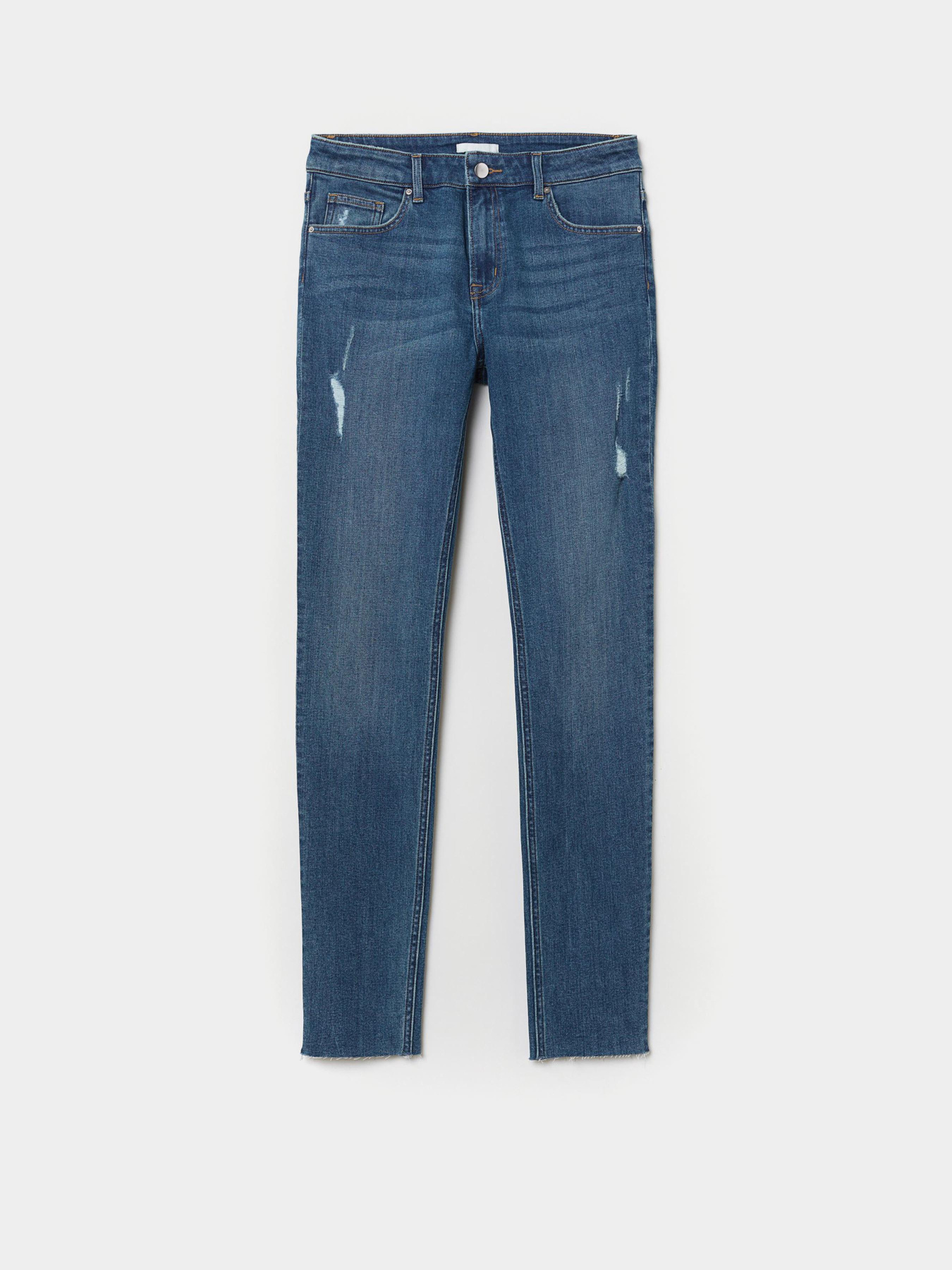 Скинни джинсы H&M модель 5622458Tsm_Синий Фото