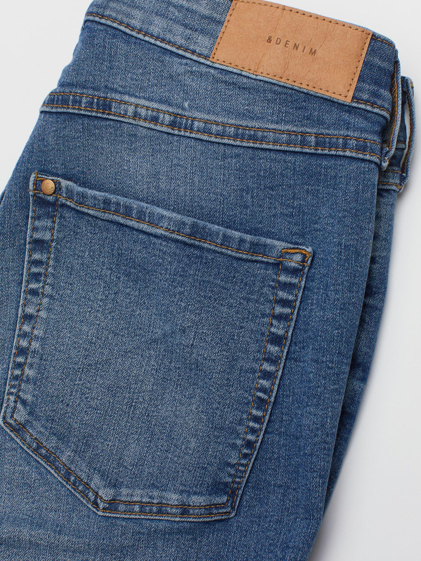 Скинни джинсы H&M модель 8679662sdm_Светло-синий Фото