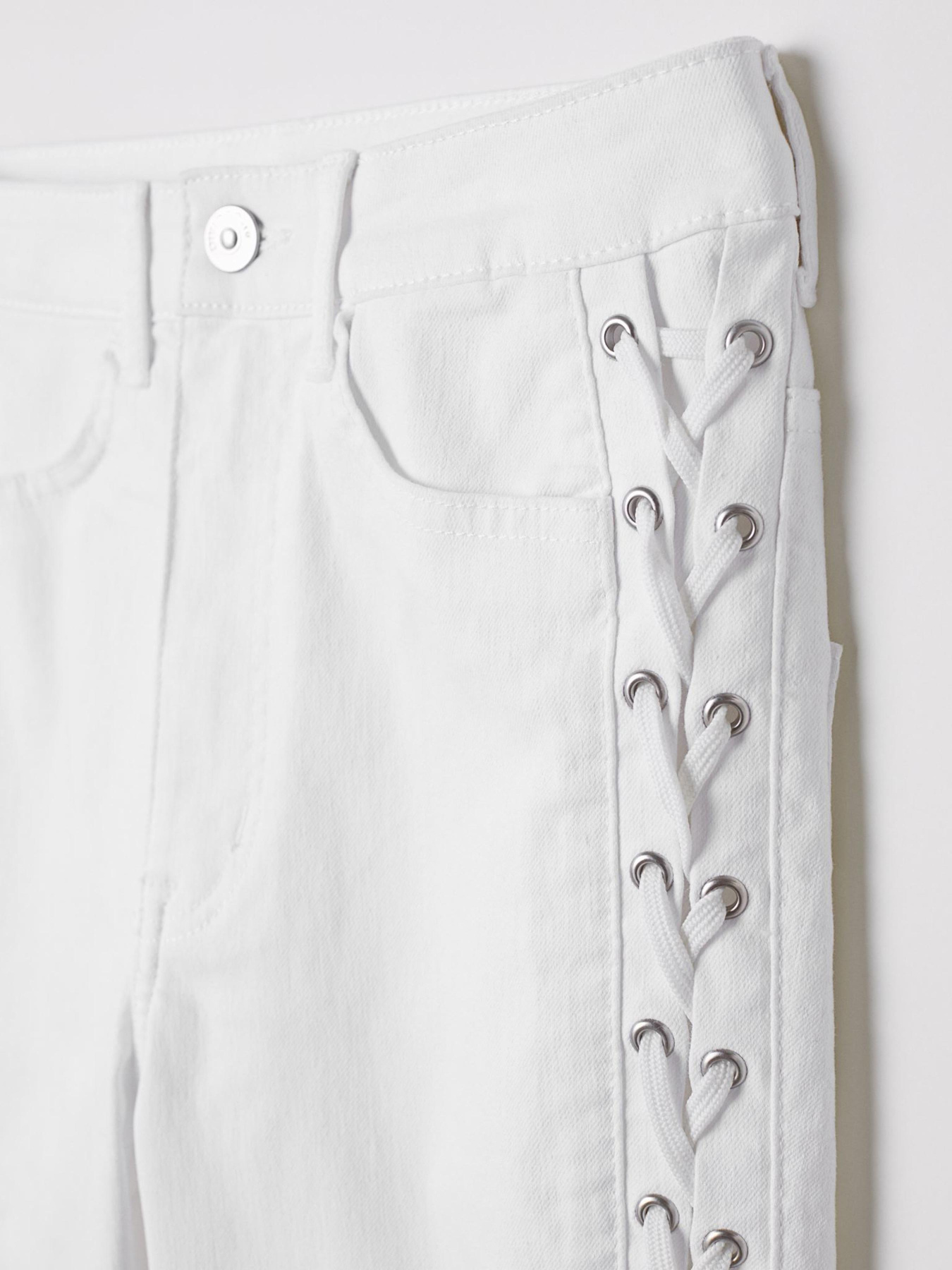 Скіні джинси H&M модель 5781137log_Белый Фото