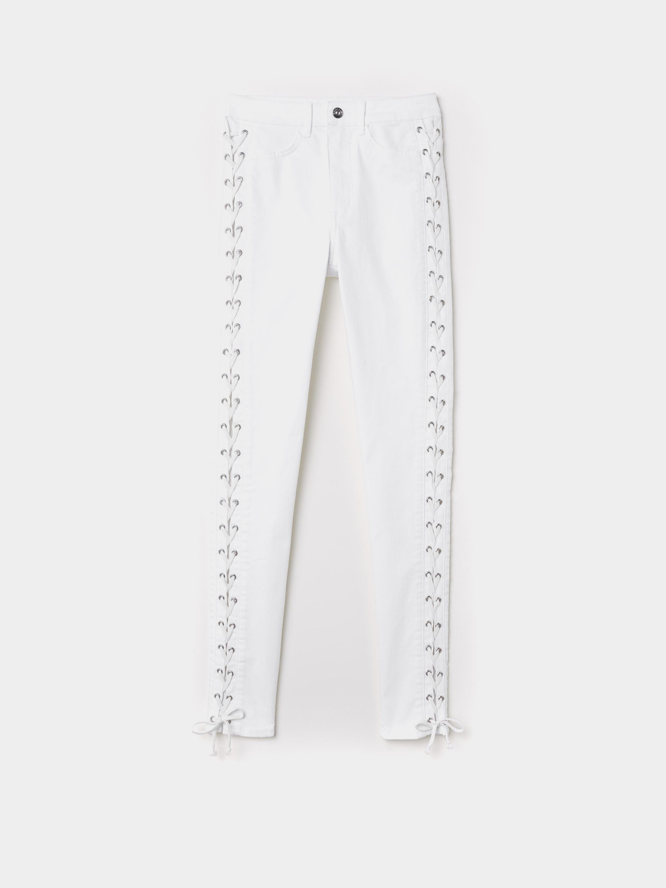 Скіні джинси H&M модель 5781137log_Белый Фото