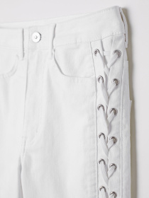 Скіні джинси H&M модель 5781137log_Белый Фото