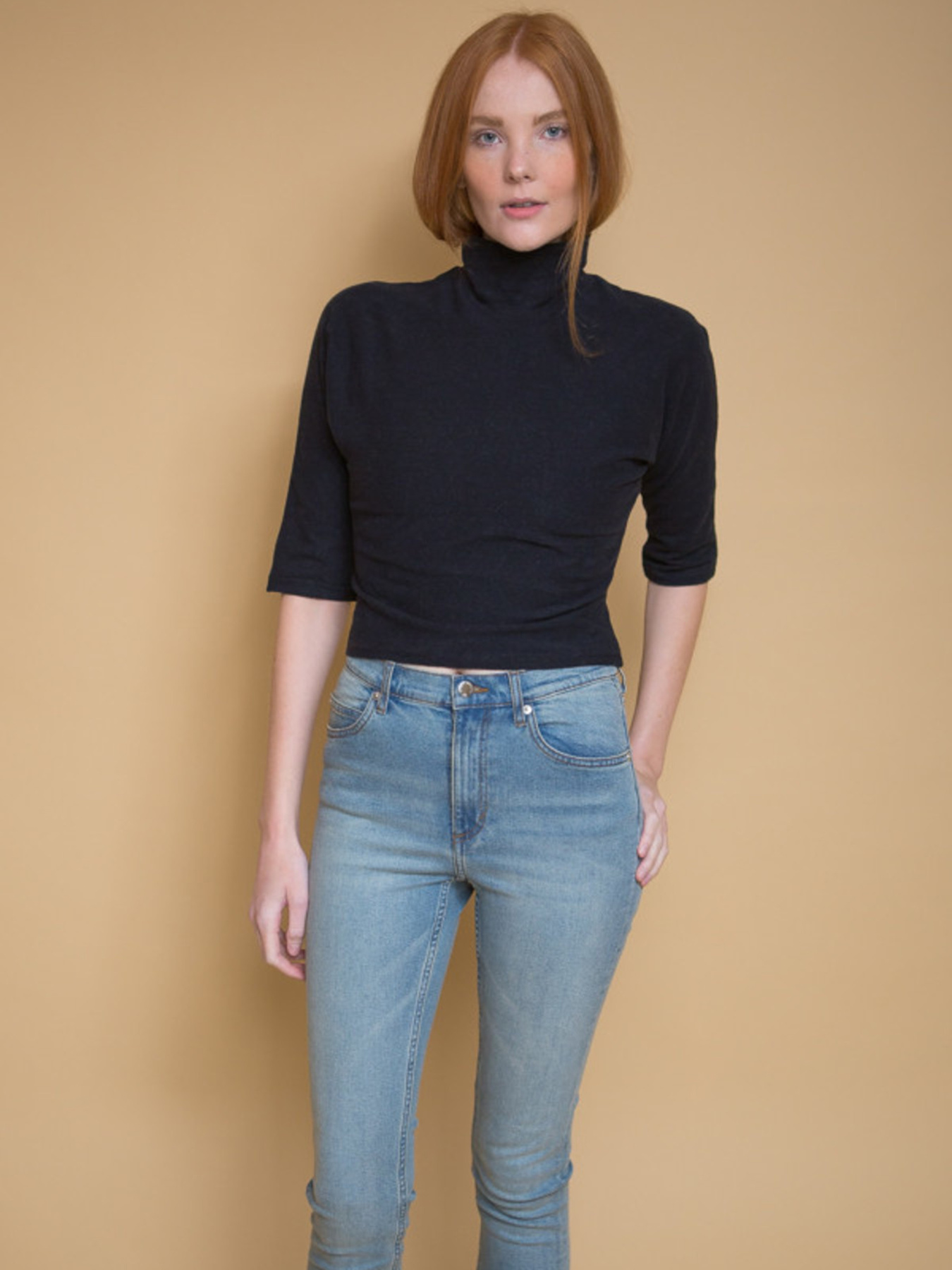 Скинни джинсы Cheap Monday модель 2074633abr_Голубой Фото