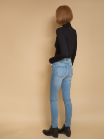 Скинни джинсы Cheap Monday модель 2074633abr_Голубой Фото