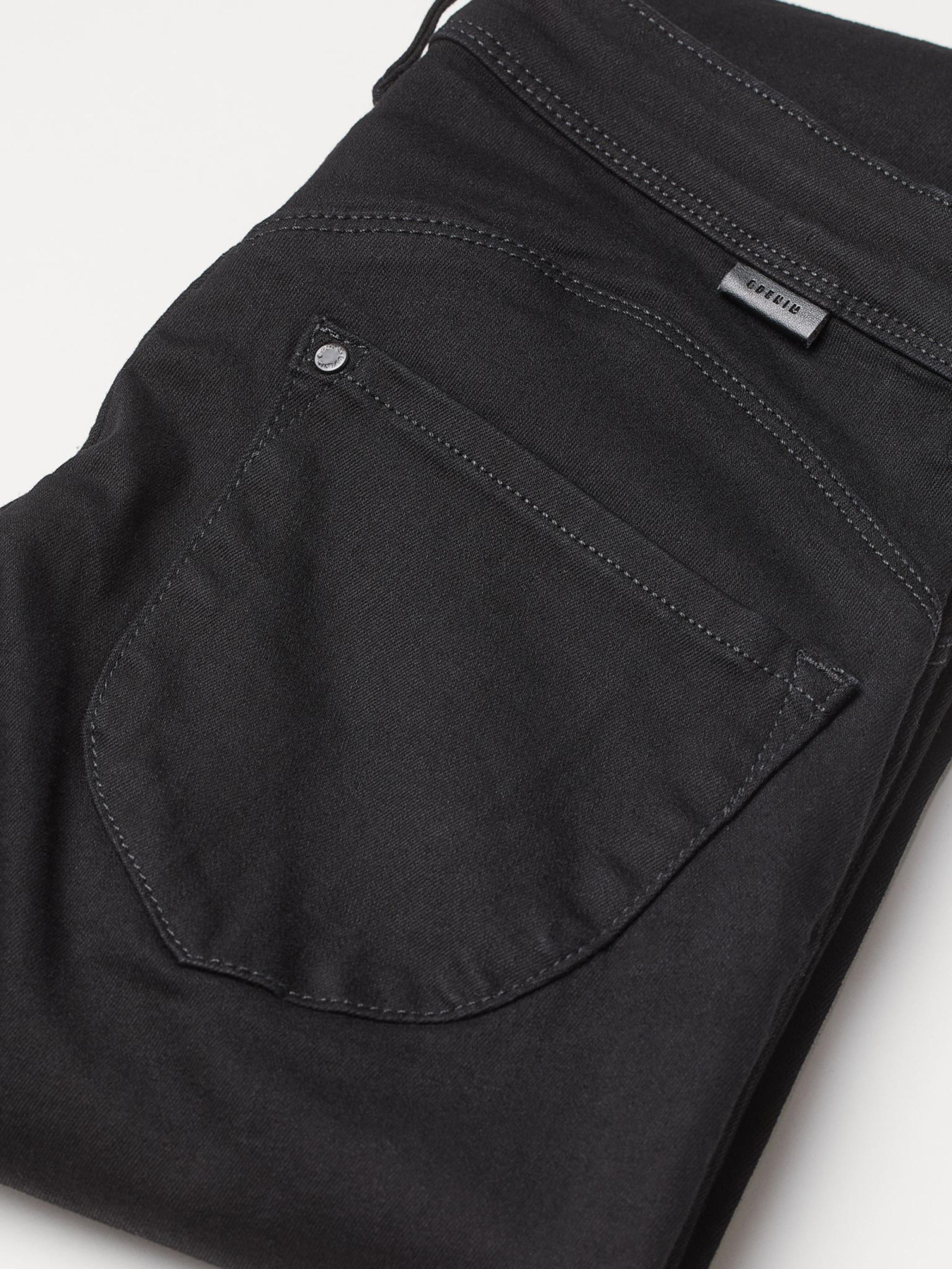 Скинни джинсы H&M модель 8694592sdm_Черный Фото