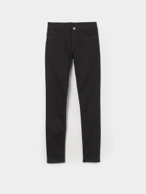 Скинни джинсы H&M модель 8694592sdm_Черный Фото