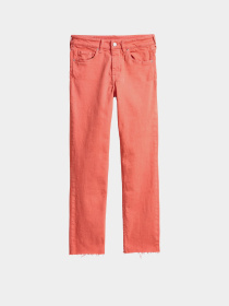 Скинни джинсы H&M модель 5876777abr_Коралловый Фото