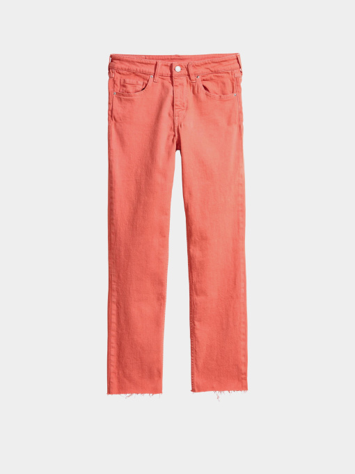Скинни джинсы H&M модель 5876777abr_Коралловый Фото