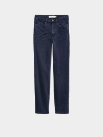 Скинни джинсы H&M модель 5738567log_Темно-синий Фото