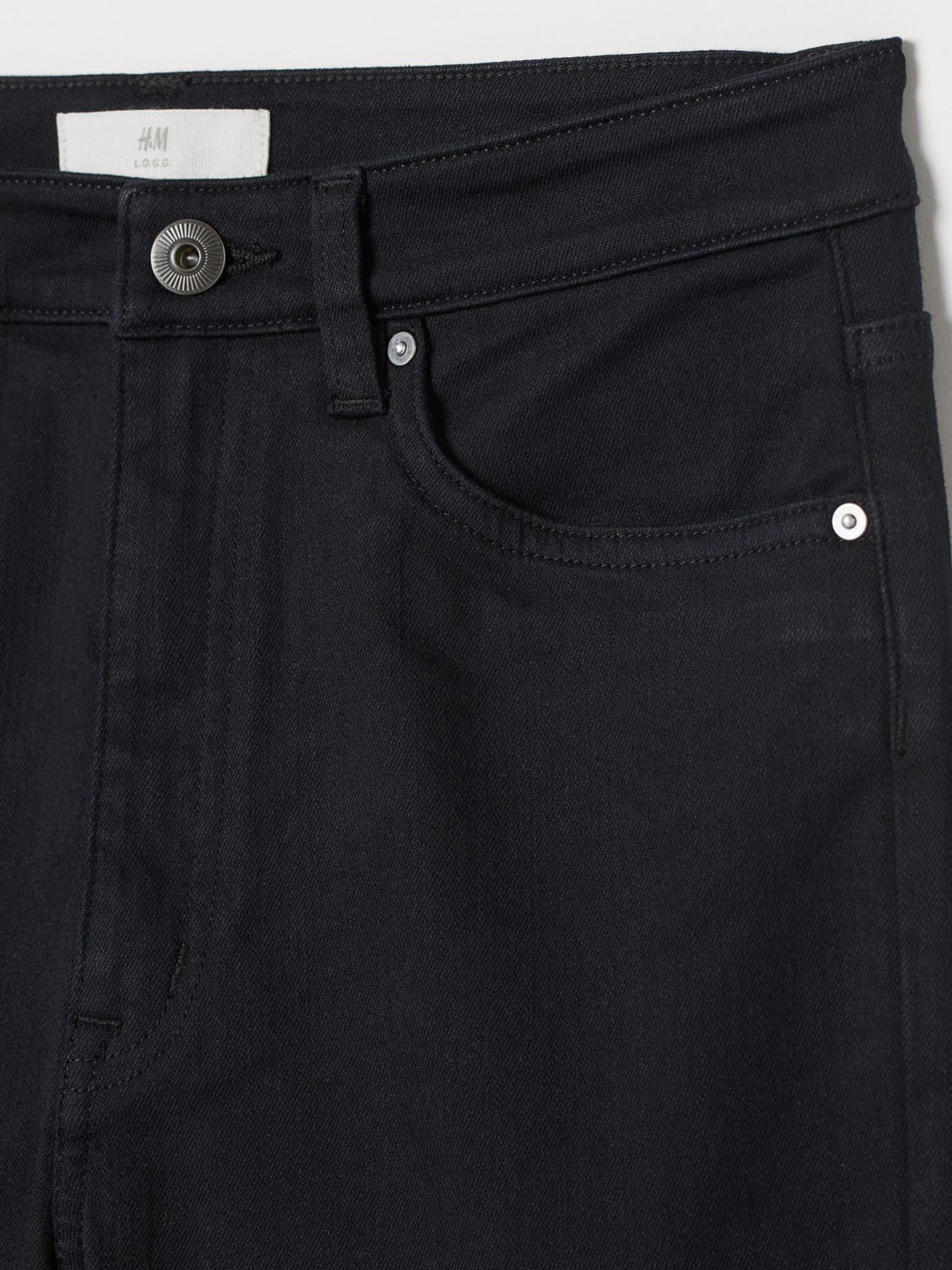 Скинни джинсы H&M модель 7874810abr_Черный Скинни джинсы H&M модель 7874810abr_Черный Фото