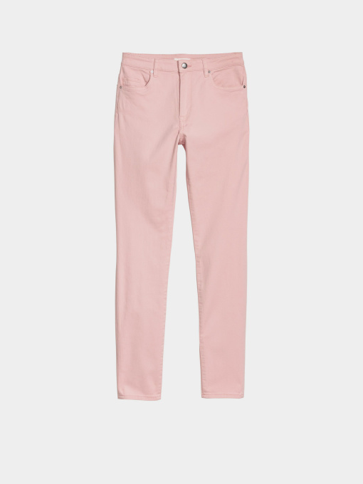 Скинни джинсы H&M модель 5622457log_Светло-розовый Фото