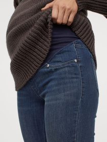 Прямые джинсы H&M модель 8101691wer_Темно-синий Фото