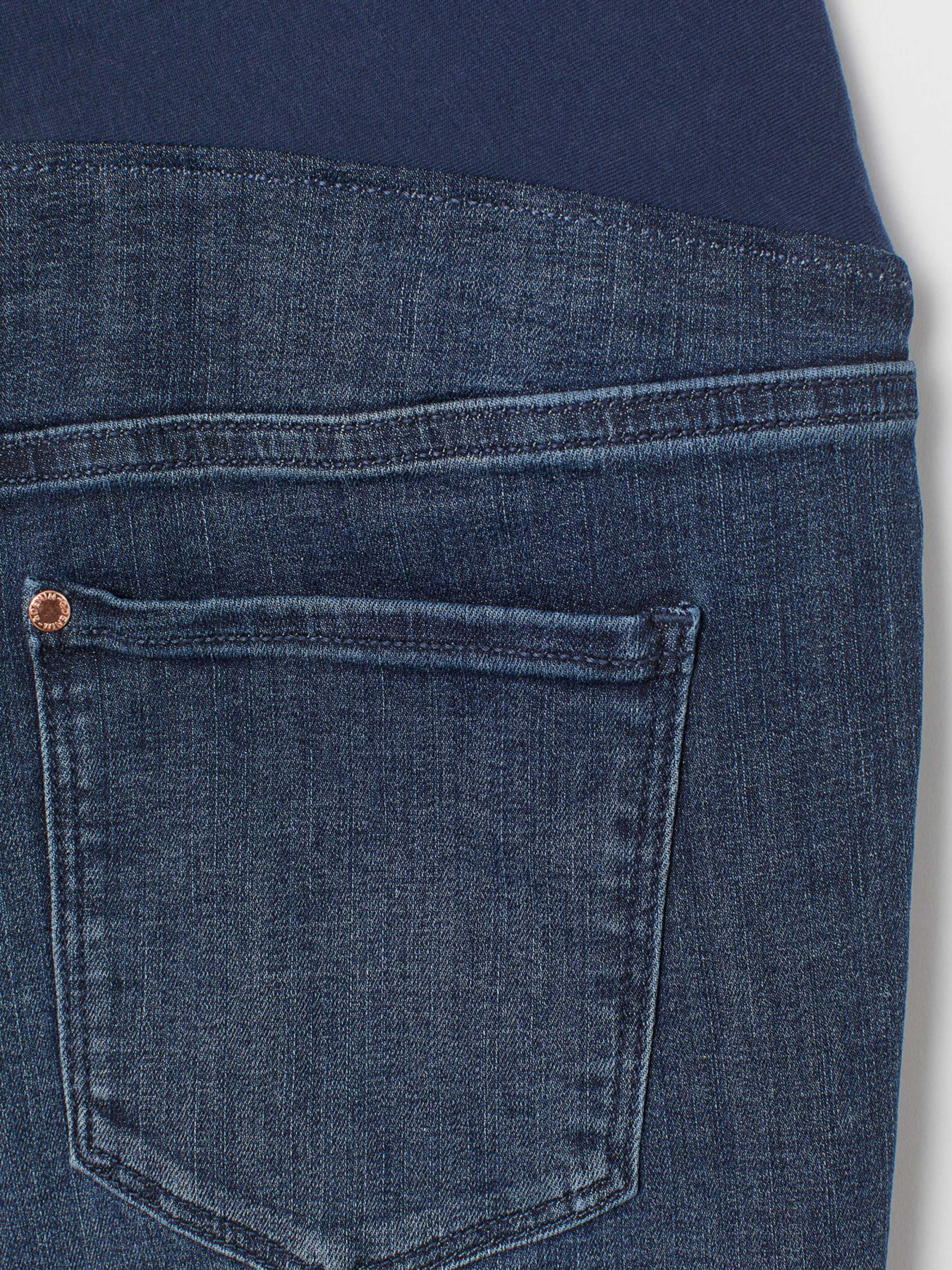 Прямые джинсы H&M модель 8101691wer_Темно-синий Фото