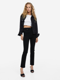 Скинни джинсы H&M модель 9413745arl_Черный Фото