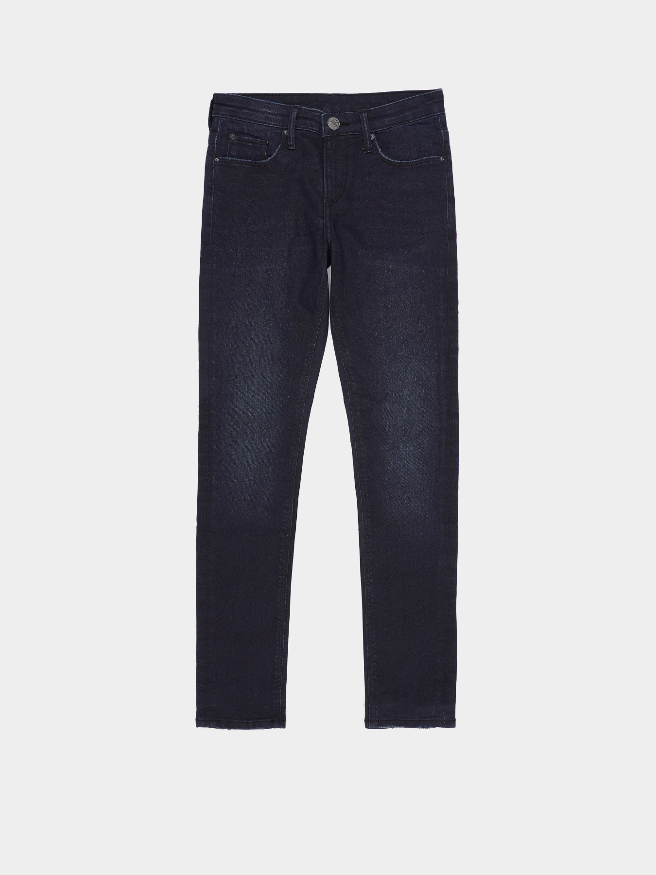 Скинни джинсы H&M модель 1745289arl_Темно-синий Фото