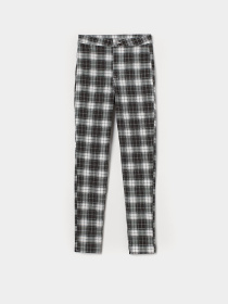 Скинни джинсы H&M модель 8977303Wabr_бело-черный Фото