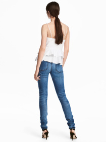 Скинни джинсы H&M модель 4878276dlog_Синий Фото