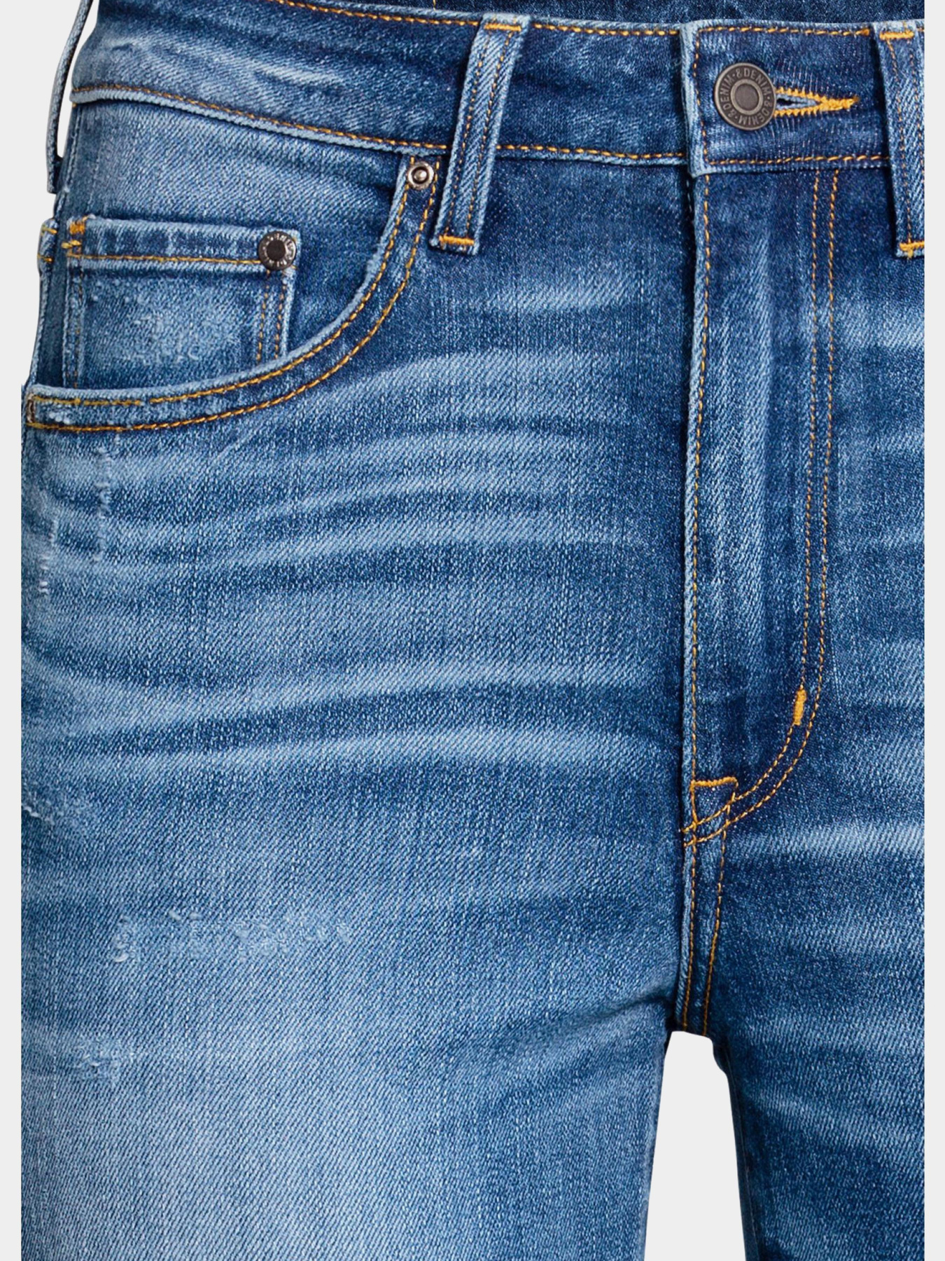 Скинни джинсы H&M модель 4878276dlog_Синий Фото