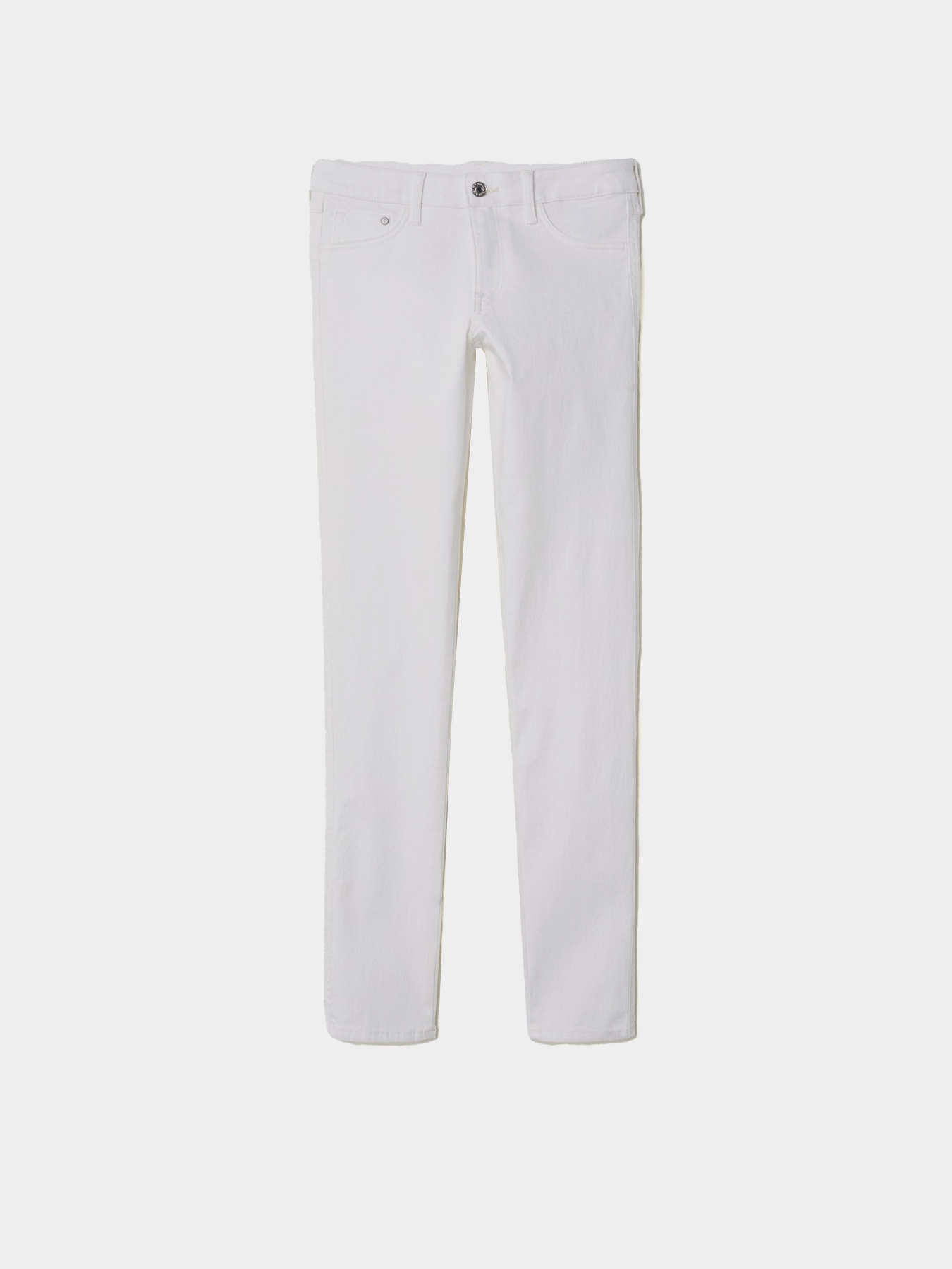 Скинни джинсы H&M модель 5562557dlog_Белый Фото