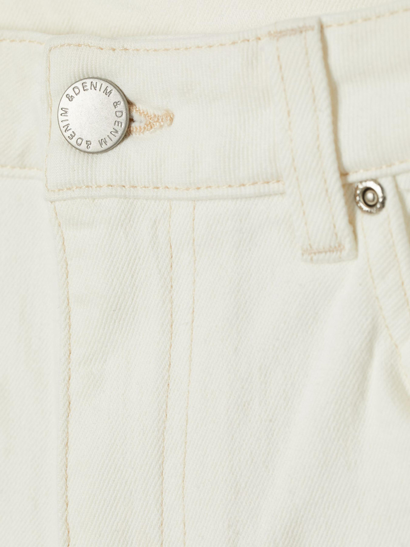 Широкі джинси H&M модель 8615831wer_Молочный Фото