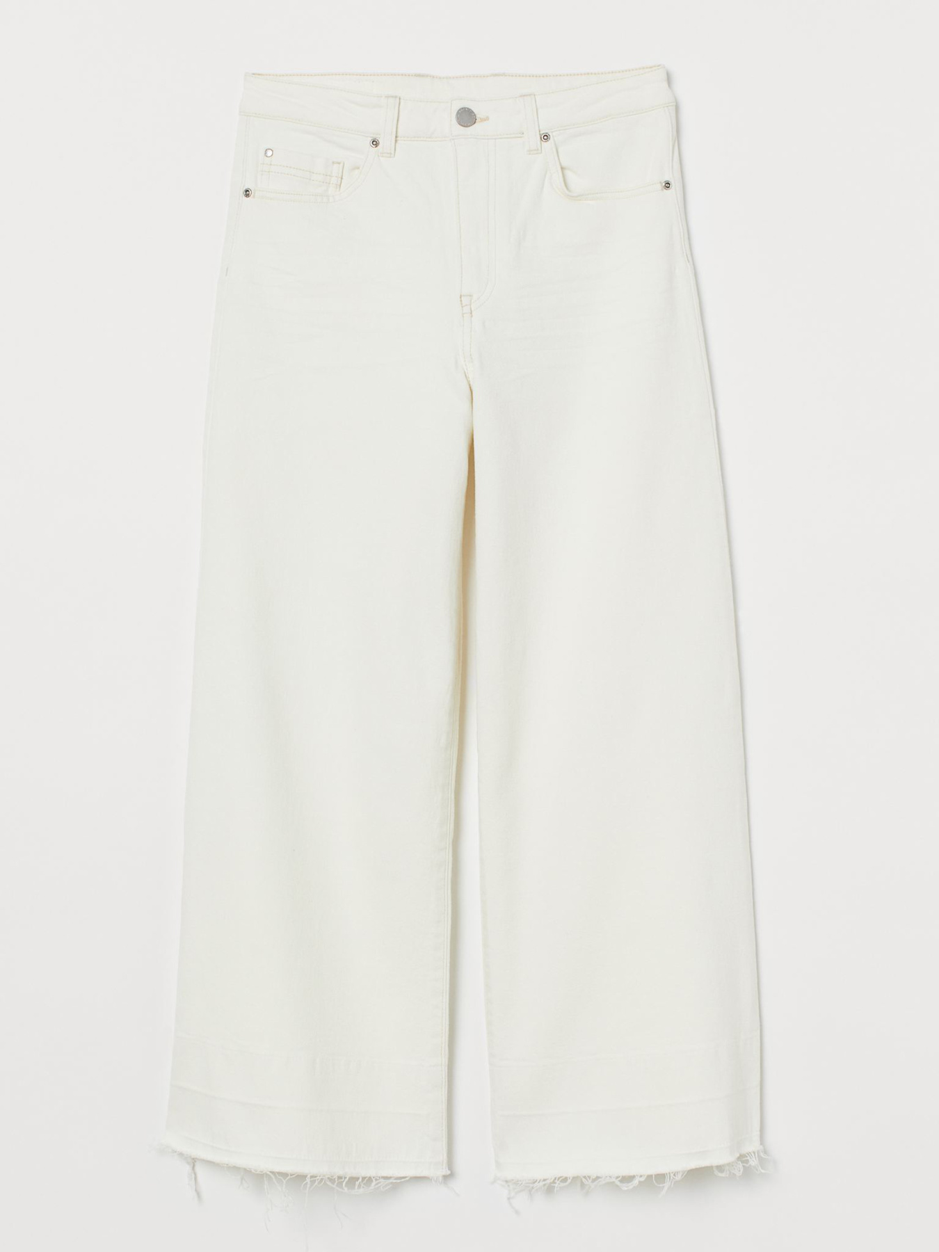 Широкі джинси H&M модель 8615831wer_Молочный Фото