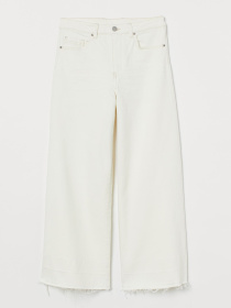 Широкі джинси H&M модель 8615831wer_Молочный Фото