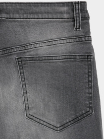 Прямые джинсы H&M модель 5694477dlog_Темно- серый Фото