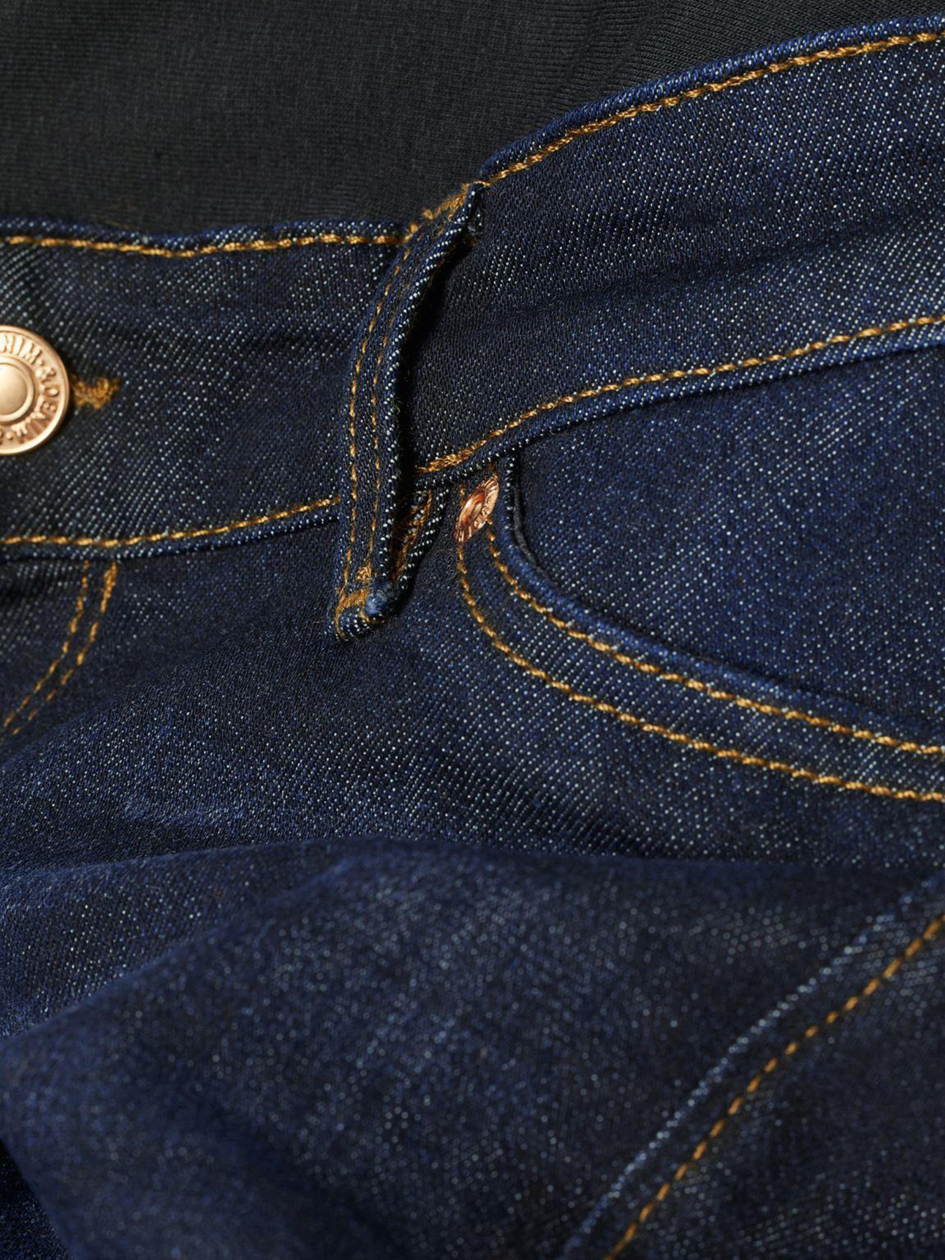 Скинни джинсы H&M модель 8101702wer_Темно-лазурный Фото