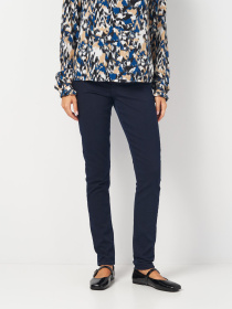 Скинни джинсы H&M модель 9008002ral_Темно-синий Фото