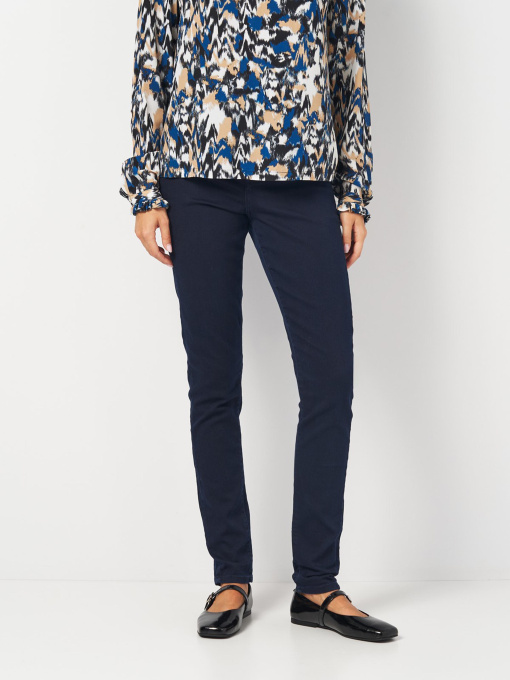 Скинни джинсы H&M модель 9008002ral_Темно-синий Фото