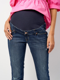 Скинни джинсы H&M модель 1084612ral_Синий Фото