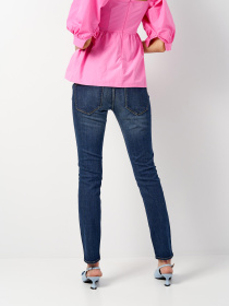 Скинни джинсы H&M модель 1084612ral_Синий Фото