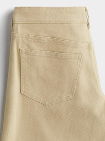 Широкие джинсы H&M модель 9630876wer_Бежевый Фото