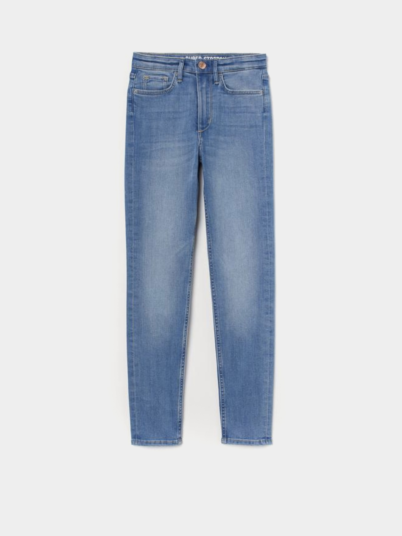 Скинни джинсы H&M модель 3002299wer_Синий Фото