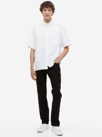 Прямі джинси H&M модель 10085497wer_Черный Фото